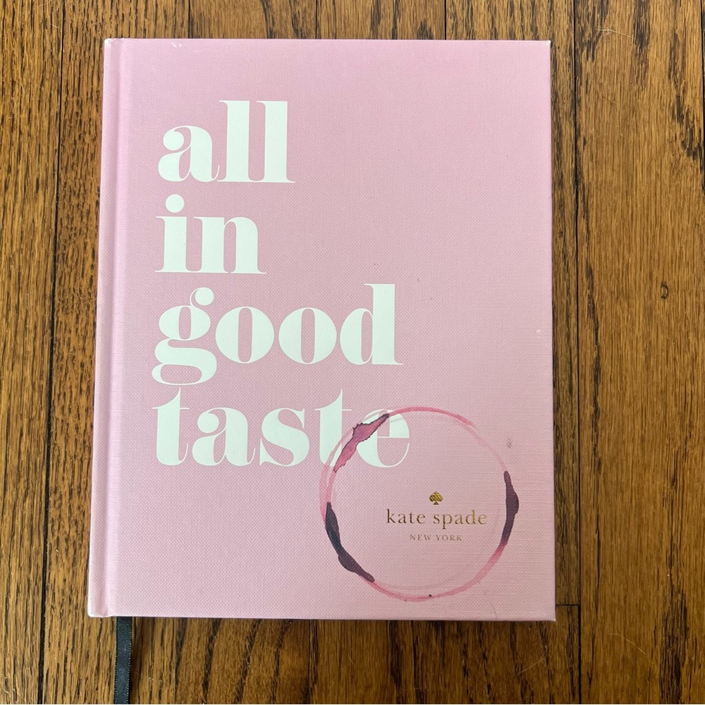Kate Spade New York: All In Good Taste Book